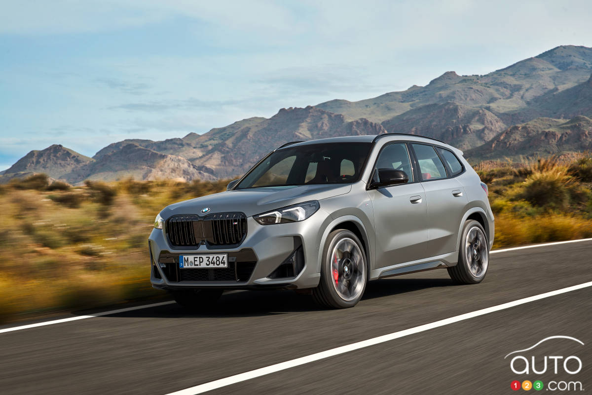 2024 BMW X1 M35i xDrive Debuts, Flexing Aggressive Styling and the iDrive 9 Interface